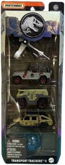 Matchbox Jurassic World Transport Trackers II 5 Pack