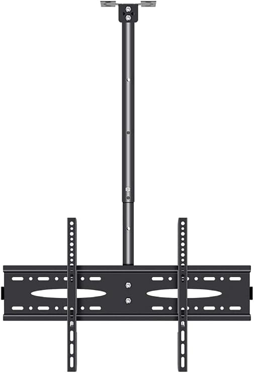 Multifunction Universal TV Hanger,Ceiling Telescopic Rotating Suction Ceiling Bracket,TV Multi-Functional Hanger,Adjustable Lifting,360° Rotation,Adjustable Angle TV Moun,The boom is 2 meters long