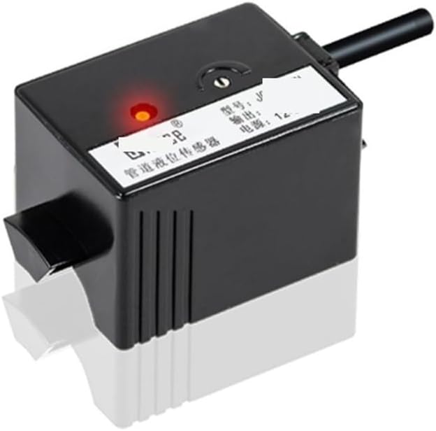 Transparent Pipeline Level Sensor, NPN/PNP Photoelectric Level Water Level Control Switch, Liquid Detection(JC-GR15NA,NPN)