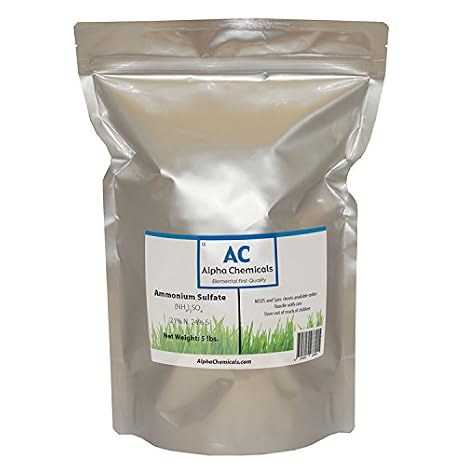 Ammonium Sulfate - (NH4)2SO4-5 Pounds