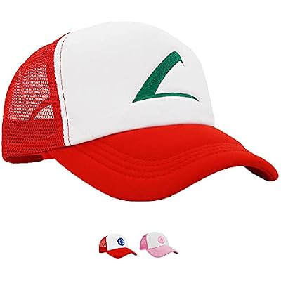 Embroidered Team Trainer Hat for Anime Cosplay Costume, Trucker, Snapback Cap
