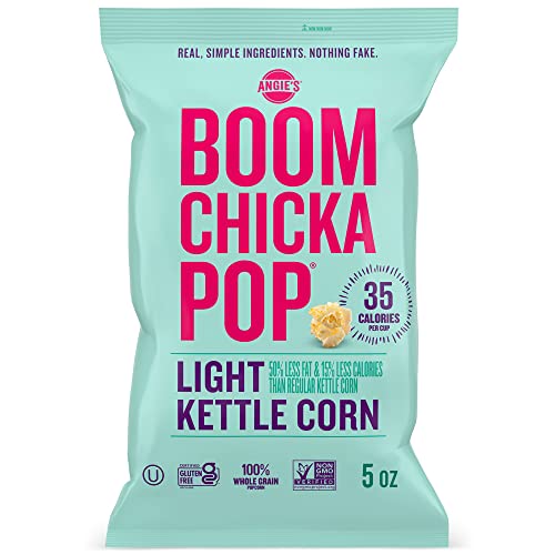 Angies BOOMCHICKAPOP Light Kettle Corn Popcorn, 5 oz.