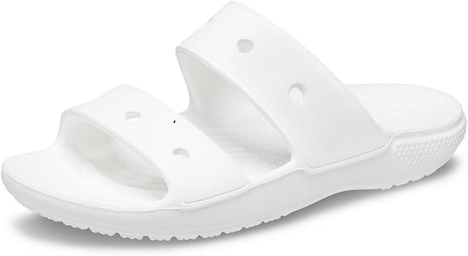 Crocs Unisex Adult Classic Clog, White, 14 US