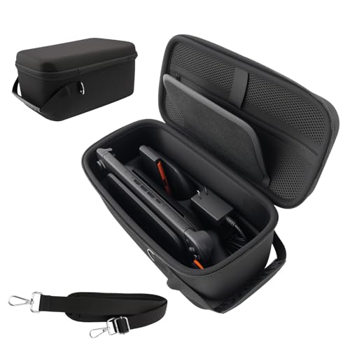 ANYHF Carrying Case for Nintendo Switch 2 2025, All in One Protective Hard Shell Portable Travel Case for Switch 2, High-density Weave Nylon, Lightweight and Large Capacity, Black