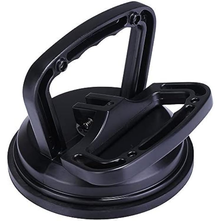 Black Aluminum Suction Cup Dent Puller Hadle Lifter - Dent Remover Heavy Duty Glass Lifting