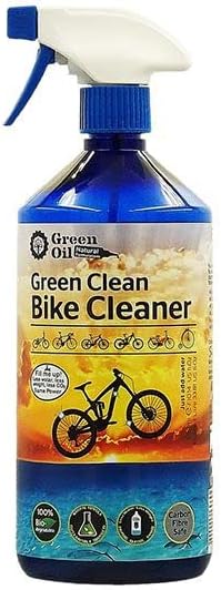 Green Oil Green Clean Bike Cleaner 300 ml Half Bottle Concentrate | Dilutes to 1 Liter Cleaner | Biodegradable, Natural, Eco Friendly, Free of Palm Oil and Petroleum, Carbon Fiber Safe, Aerosol Free