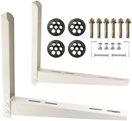 Mini Wall Mounting Air Conditioning Bracket,: Max 400 LBS | Folding Wall Mount for Ductless Mini Split AC/ Heating System 7000 9000 12000 BTU