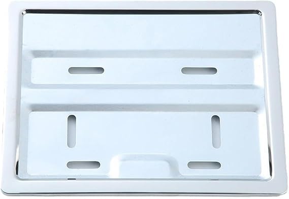 Stainless Steel Motorcycle License Plate Holder Frame For Thailand Standard Number Plate Silver Finish Durabled Anti Rust Easy Install