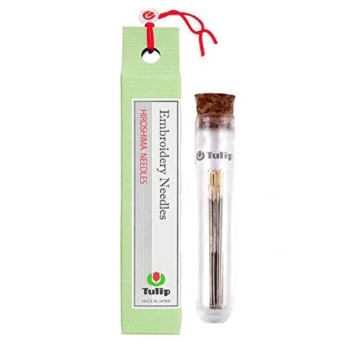 Japanese Hand Sewing Needles - Tulip Embroidery Needle - Sharp Tip - Size 9