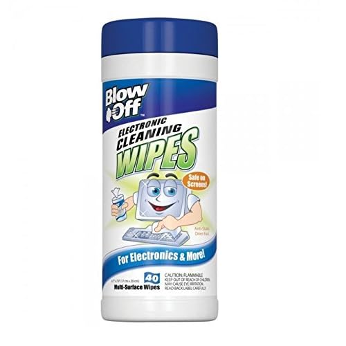 BLOW OFF - Electronic Cleaning Wipes - 40 Wipes