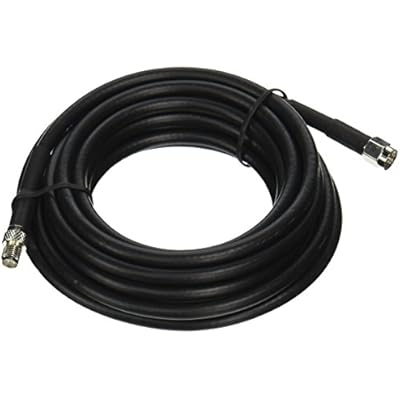 Wilson Electronics 10 ft. Black RG58 Low Loss Coax Cable SMA Male to SMA Female