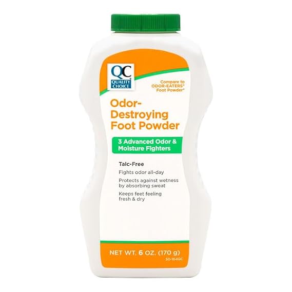 Quality Choice Odor Destroying Foot Powder