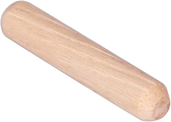 50Pcs Dowels 101339, Round Grooved Fluted Craft Rod Dowel Pins for Cabinet Drawers (M6*30(50PCS))