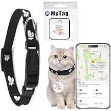 Cat Tracker Collar-Cat GPS Tracker-GPS Tracker for Cats-Cat Collar | Dual-System Tracker | Android and iOS Universal | No Monthly Fee | Waterproof | Works with Any Collar