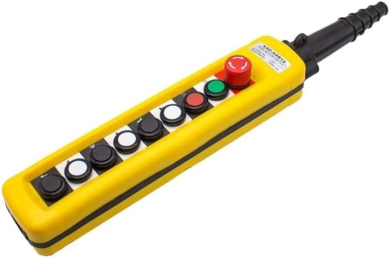 Two-Speed Electric Hoist Crane Lifting Button Driving Control Handle Switch TNHA 8 Pushbutton Pendant Control Station XAC-A8913