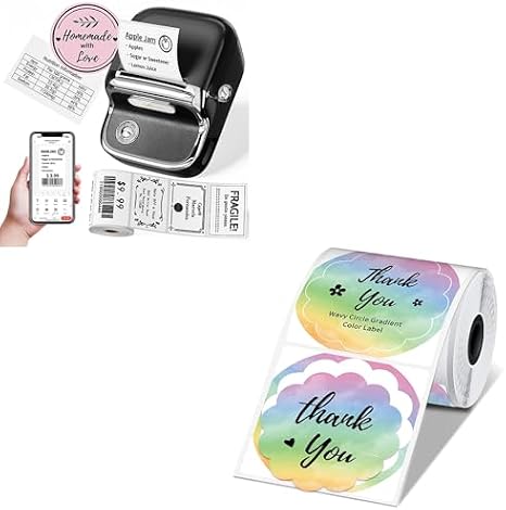 Phomemo M150 Sticker Maker with 2 Tapes