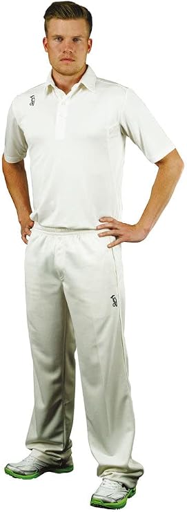 Kookaburra 2019 Pro Players Short Sleeve Mens Cricket Whites Shirt - L