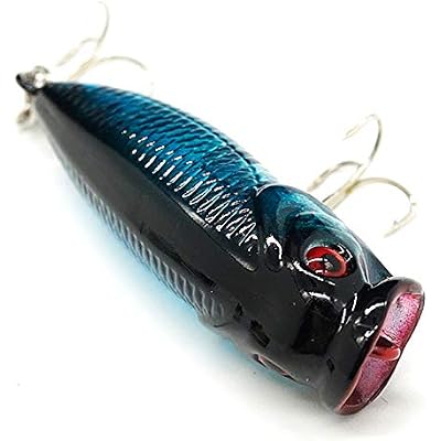 Seasky Fishing Plug Lures Micro Popper Topwater Trout Attack in Freshwater