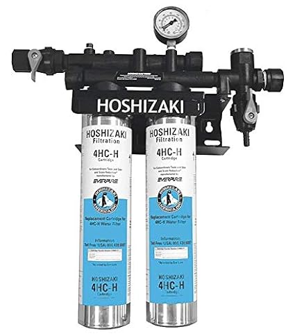 Hoshizaki 26" x 19-7/64" Twin Plastic/Aluminum Ice Machine Filter System For Use With Mfr. No. 9655-11 - H9320-52