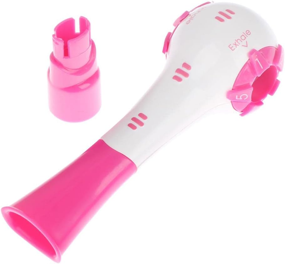 Expiratory Muscle Trainer Portable Train Lung Muscle for COPD Smoker Trainer Handheld Expiratory Muscle Trainer Respiratory Exercise Device Therapy for Asthma CHF Dysphagia