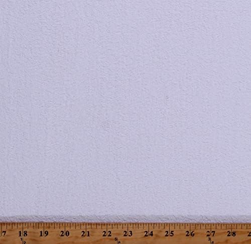 Terry Cloth White 45 Wide Absorbent Cotton Fabric by the Yard A351.25