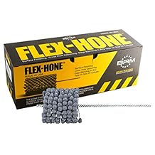 Brush Research GB31424 FLEX-HONE, 3-1/4" (83mm) Diameter, 240 Grit, Silicon Carbide, For Mild Steel, Stainless Steel, Cast Iron and Softer Ferrous Materials