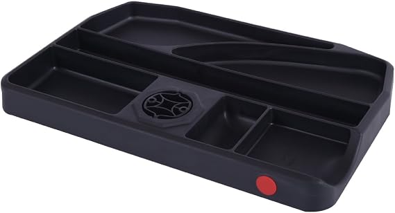 ApexDesk Screw-On Under Desk 360-Degree Swivel Drawer - Perfect Office Storage Accessory for Your Existing Standing Desk (Screw-On Desk Drawer - Black), (USD-1015-BLACK)