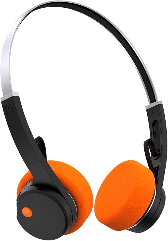MONDO Freestyle Over-Ear Bluetooth Headphones, Black