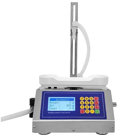 Automatic Liquid Bottle Filling Machine – High-Precision Diaphragm Pump, LCD Display, 3.2L/min Capacity
