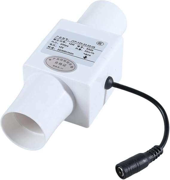 Quiet operation pipe ventilation fan, improve indoor air quality, heating and cooling mixed air circulation