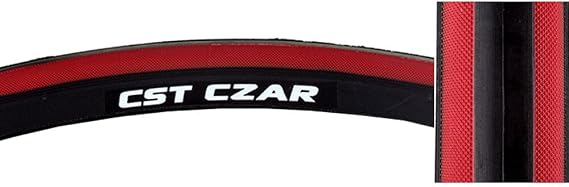 CST Czar Tire - Black/Red, 650c x 23 | bike-tires