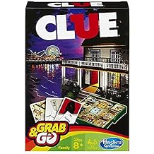 Hasbro Clue Grab & Go Game