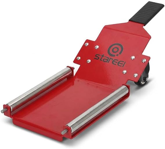 Trac Tire Jack Tool Fits Cars, SUVs and Off-Road Trucks | Tire Lifting Tool with Roller Plate, Effortless Tire Jack for Tire Changing and Positioning