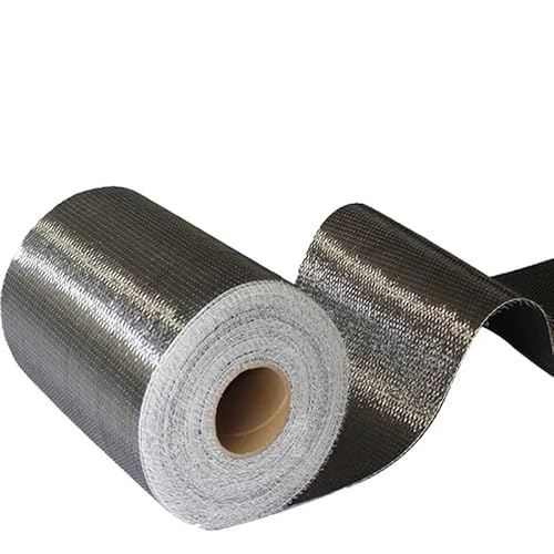 12K Carbon Fiber Fabric - 3000MPa for Concrete Repair Lightweight, Custom Lengths10cmx1m