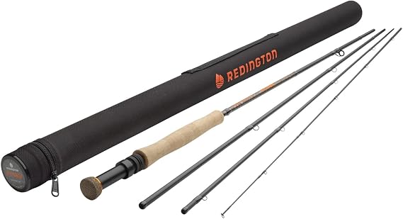 Redington Strike II Euro Nymph Fly Fishing Rod with Tube, Medium Fast Action, 4-Pieces