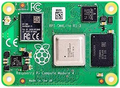 Raspberry Pi Compute Module 4-8GB RAM 32GB eMMC, 2.4/5.0GHz with Wi-Fi & Bluetooth (CM4108032)