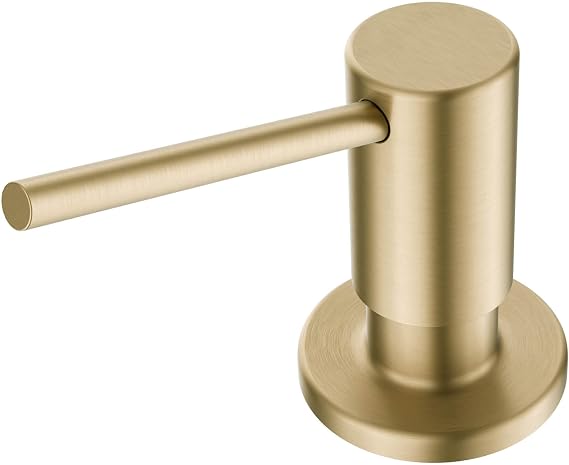KRAUS Kitchen Soap and Lotion Dispenser in Brushed Gold, KSD-43BG