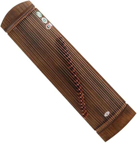 JITEM Portable Travel Guzheng Handmade Paulownia Professional Zither Chinese Traditional 21 String Instrument Suitable for Children Adults, size