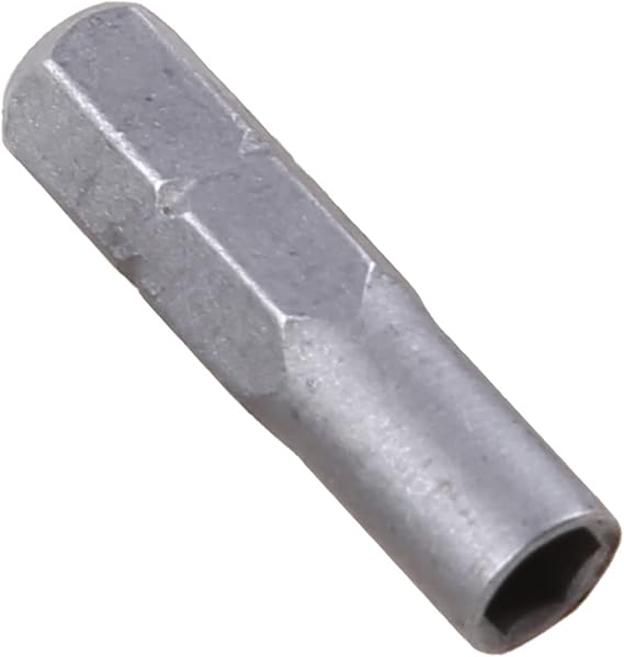 1/4" Screw Driver Bit Adapter, 4mm to 1/4" Bit Adapter, 3 Types, Sandblast/Nickel/Chrome Coated, Tool Steel, 25mm/1.0 in