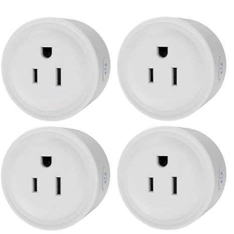 Mengshen WiFi Smart Plug Mini Outlet Socket 4 Pack