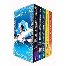 Pandava Rick Riordan Presents Aru Shah Series Books 1 - 5 Collection by Roshani Chokshi (End of Time, Song of Death, Tree of Wishes, City of Gold & Nectar of Immortality) Paperback March 22, 2023