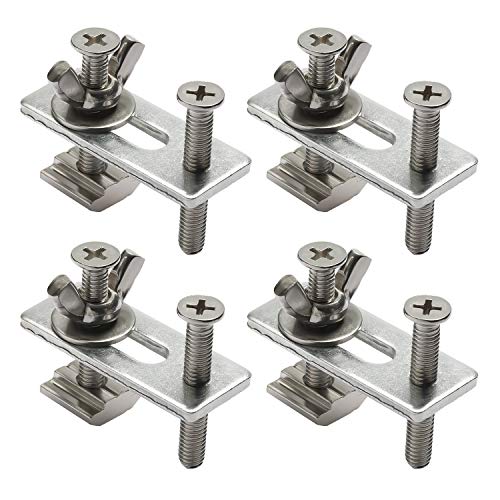Genmitsu 4PCS T-track Mini Hold Down Clamp Kit, Compatible with 3018-PRO3018-MX33018-PROVer CNC Router Machine