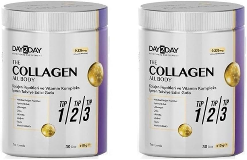 Day2Day The Collagen All Body Takviye Edici Gıda 300 Gr 1 Alana 1 Bedava P10515