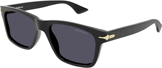 MONTBLANC MB0263S Black/Grey 54/18/145 men Sunglasses