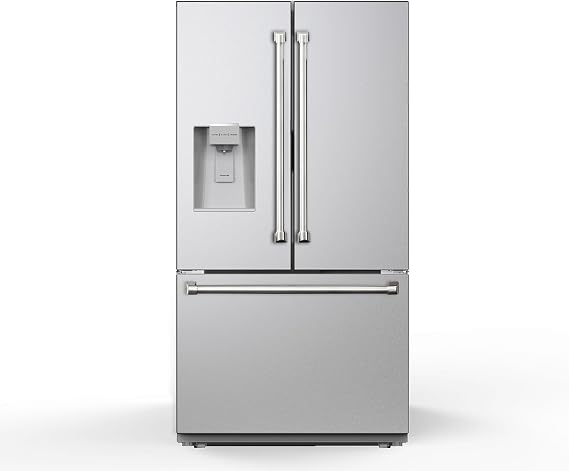 Thor Kitchen 36-inch French Door Full Depth Refrigerator W/Water Dispenser And Dual Ice Maker