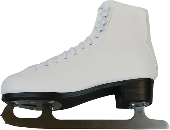 American Athletic Tricot Lined Ice Skates for Women - Recreational Figure Skates with Ankle Support, Padded Lining, Stainless Steel Blades - Suitable for Indoor & Outdoor Ice Skating