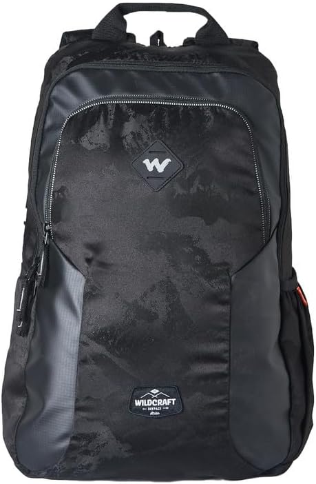 Wildcraft Casual Backpack Dapper 30 for Mens & Womens | Unisex Backpack (Black,30Liter)