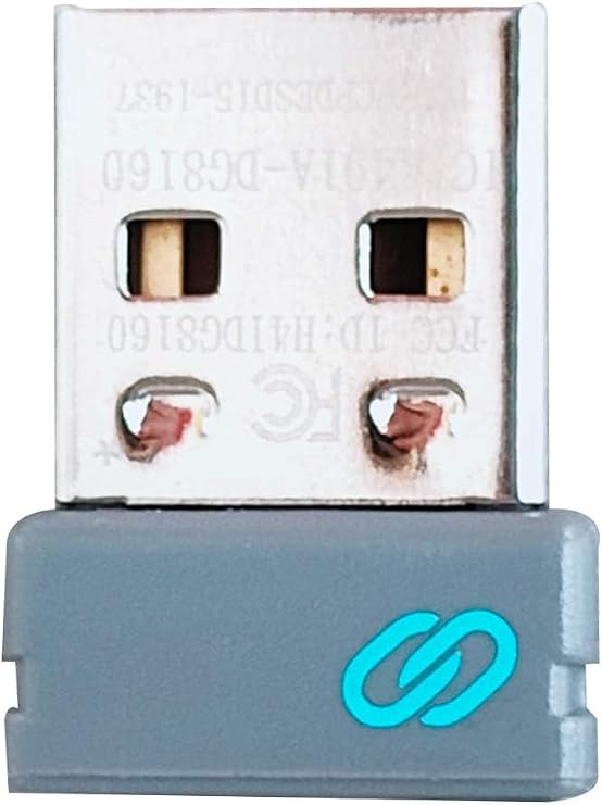 Universal Pairing USB Receiver Rechargeable for Dell KM714 KM717 WM527 WM514 WM326 KM636 WK636P Wireless Keyboard and Mouse