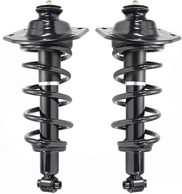 COMPLETESTRUTS - Rear Quick Complete Strut Assemblies with Coil Springs Replacement for 2010-2015 Chevrolet Camaro V6 - Set of 2