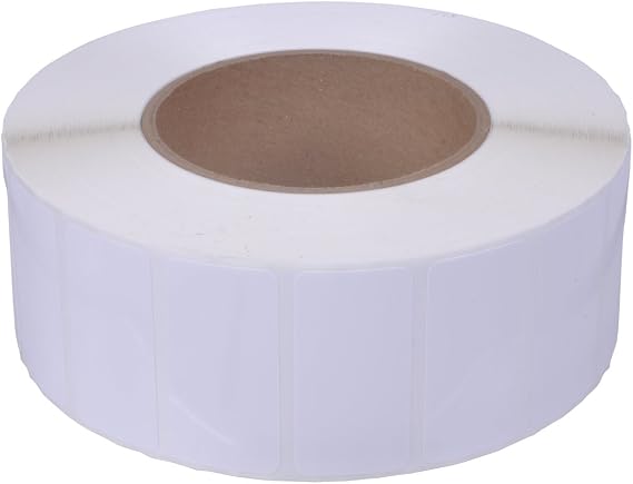 Primera Compatible 2" X 1" Semi Gloss Inkjet Labels. Supplied 1,400 Labels Per Roll. for Use with The LX400 and LX200 Models.